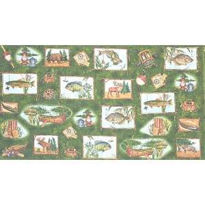 44 Wide Wildwood Wildriver Flannel Frames Panel Forest 