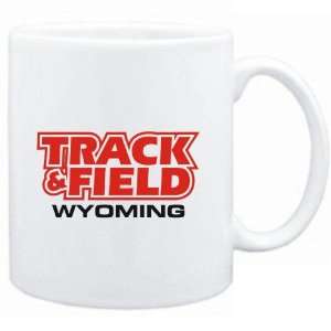 Mug White  Track and Field   Wyoming  Usa States  Sports 