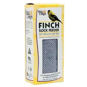  Wild Delight 383010 Prefilled Finch Sock Feeder, 13 Ounce 