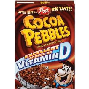Cocoa Pebbles Cereal, 11 Ounce Boxes (Pack of 3)  Grocery 
