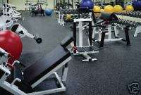 Commercial Rubber Rolled Gym Flooring @ 2.18 a sq ft  