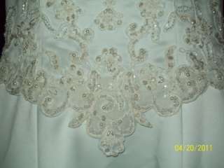 MORI LEE Wedding gown by MADELINE GARDNER size 18  