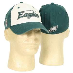  Philadelphia Eagles 2 Tone Green and White Slouch Style 