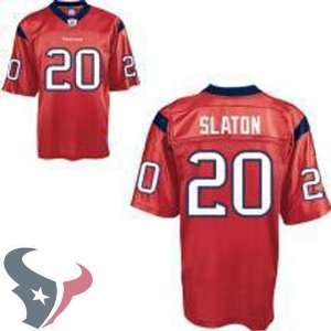   Steve Slaton Red Jersey Authentic Football Jersey Size XL/52 Sports