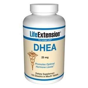  DHEA   25 mg, 100 tablet