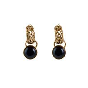  Bronzed By Barse Onyx Charm Post Earrings Jewelry