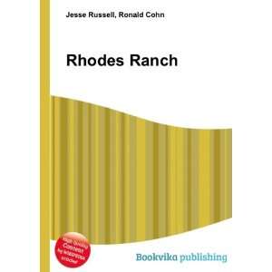  Rhodes Ranch Ronald Cohn Jesse Russell Books
