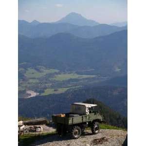 Alter Unimog Auf Dem Brauneck   Peel and Stick Wall Decal by 