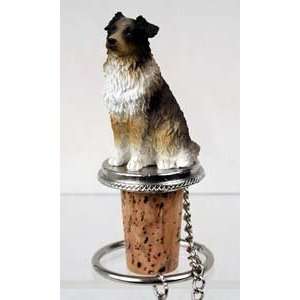  Australian Shepherd Bottle Stopper (Brown) Kitchen 