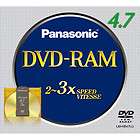 Panasonic LM AF120LU DVD RAM 120min/4.7GB/10 pack  