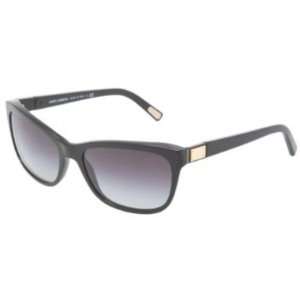Dolce& Gabbana DG4123 501/8G Black/Gray Gradient 57mm Sunglasses