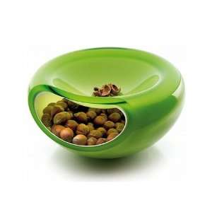  Eva Smiley Bowl   Lime / 8 inch diameter