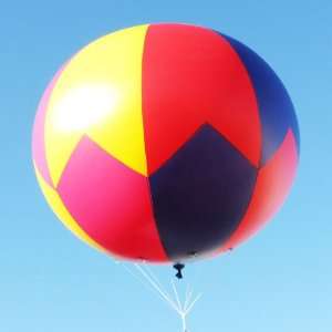  8 Foot Zig zag Pattern Advertising Blimp / Sphere Balloon 