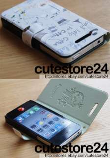 Americano HAPPYMORI iphone4, 4S diary type Korean cute case cover 
