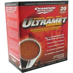   Nutrition  Ultramet, Chocolate (20 pack)