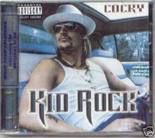 KID ROCK, COCKY + BONUS TRACK. FACTORY SEALED CD. In English.