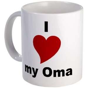 Love My Oma Family Mug by  