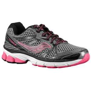 Saucony ProGrid Guide 5   Womens   Running   Shoes   Grey/Black 