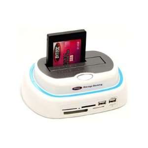   BAY SATA TO USB 2.0 DOCKING STATION WITH OTB, CARD RE Electronics