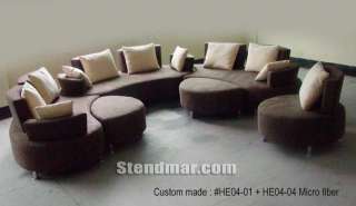 3PC Function & Adaptable Fabric Sectional Sofa S555 I  