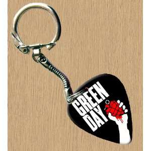  Green Day American Idiot Premium Guitar Pick Keyring 