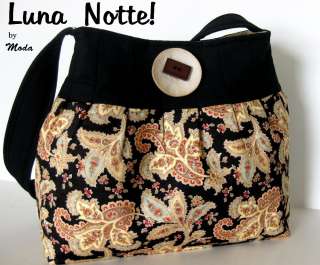 LUNA NOTTE Purse Bag Kit   Moda Fabric 3 Sisters   Comes with 2 Style 