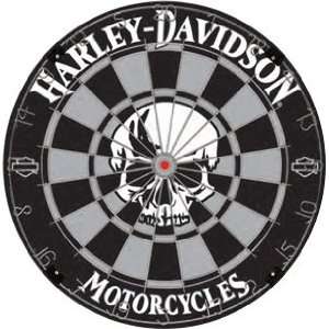  Harley Davidson Dartboard   Skull