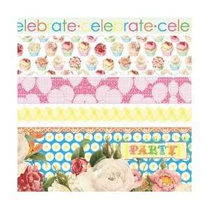  Websters Pages Lets Celebrate Fabric Ribbon 5 Styles/18 