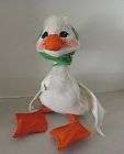 Vintage 1982 Large 12 AnnaLee Spring Green Bandana Ducky Duck Doll
