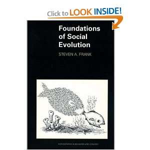  Foundations of Social Evolution (9780691059334) Steven A 