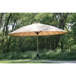  10 Outdoor Wind Resistant Patio Umbrella with Aluminum Pole 