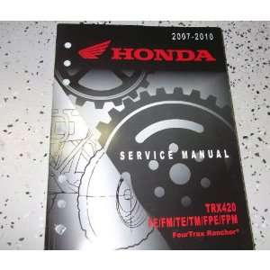   HONDA TRX420 FourTrax Rancher Service Shop Repair Manual honda Books