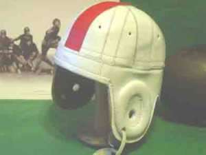 1940 Nebraska Huskers Leather Football Helmet  