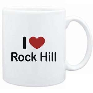  White I LOVE Rock Hill  Usa Cities 