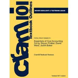  for Essentials of Cost Accounting 3rd by Steven Finkler; David Ward 