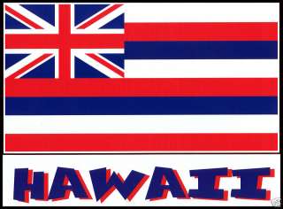 Hawaii State Flag T Shirt New 8 Sizes 3 Colors  