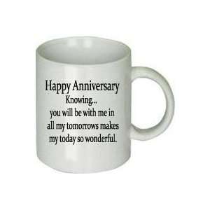  Happy Anniversary Coffee Cup 