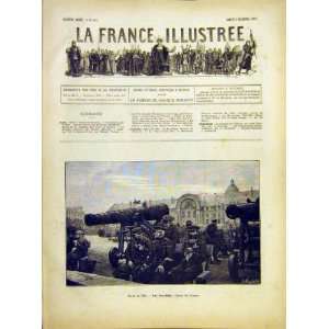 Wounded Soldiers Poirson Military French Print 1882
