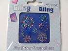 Pack of Bling Bling Peel and Stick Gem flowers from Crafts for 