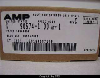 Tyco/Amp Pro Crimper II Hand Tool+Die Set 90574 1 ~STSI  
