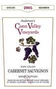 Andersons Conn Valley Vineyards Cabernet Sauvignon Reserve 2005 