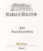 Markus Molitor QbA Riesling 2007 