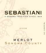 Sebastiani Sonoma County Merlot 2008 