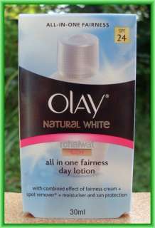 OLAY Natural White(RICH) Day Lotion SPF24& Moisturiser ALL IN ONE 