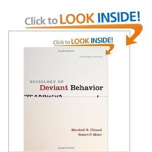  Sociology of Deviant Behavior (14th Edition) [Hardcover 