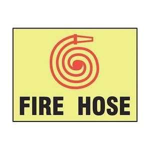 Safety Sign,fire Hose,10 X 14 In   ACCUFORM  Industrial 