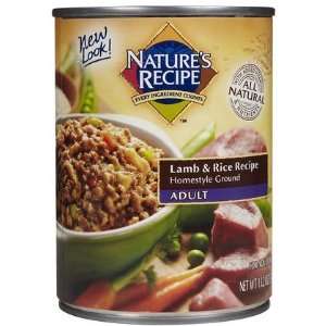 Natures Recipe Lamb & Rice   Adult   12 x 13.2 oz (Quantity of 1)