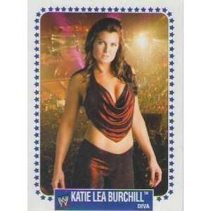    2008 Topps Heritage IV WWE #61 Katie Lea Burchill 