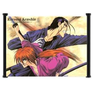  Rurouni Kenshin Anime Fabric Wall Scroll Poster (23x16 