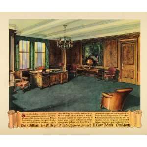  1930 Ad William F. Wholey Furniture Office Furnishings 